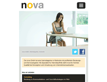 Tablet Screenshot of nova-web.de